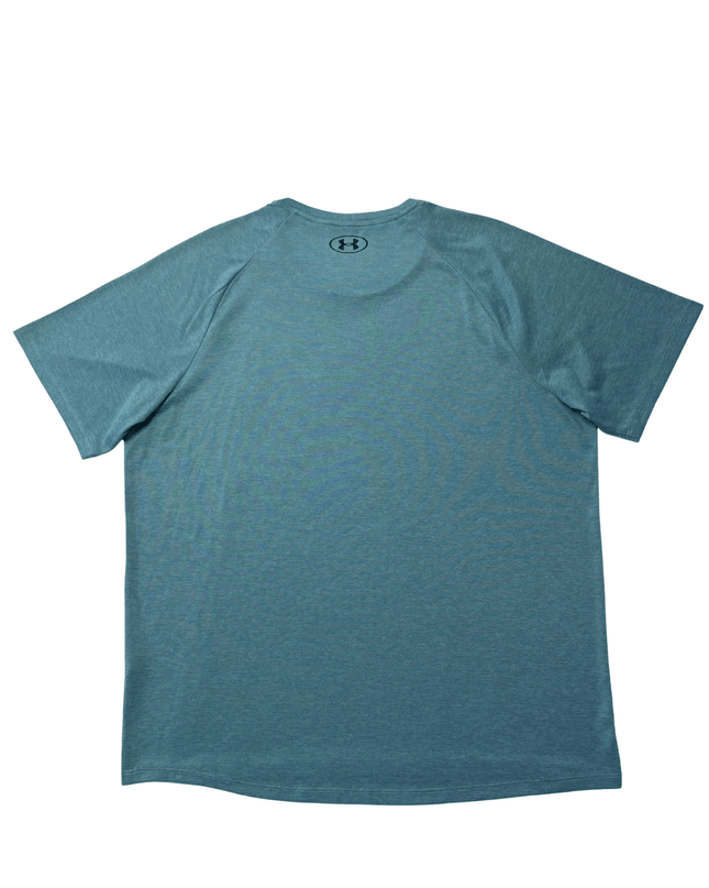 Under Armour The Tech Tee Heathered Blue Sports T-Shirt