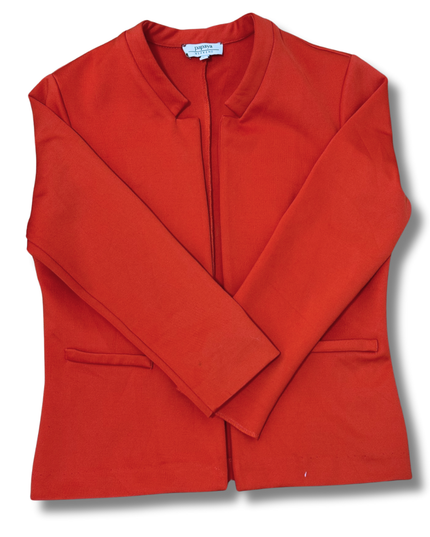 Papaya Red Blazer - XS