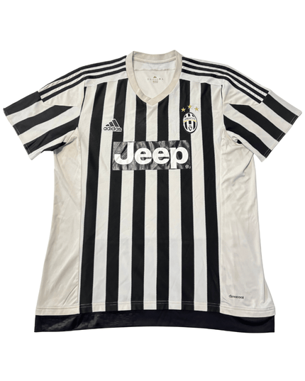 Adidas Juventus 2015/16 Home White/Black Football Jersey
