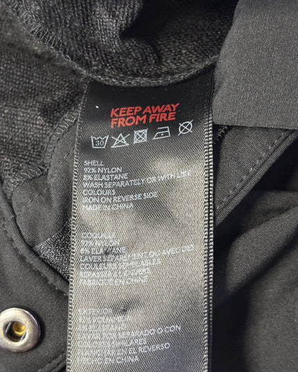 Iets Frans Black Sporty Bootcut Technical Pants