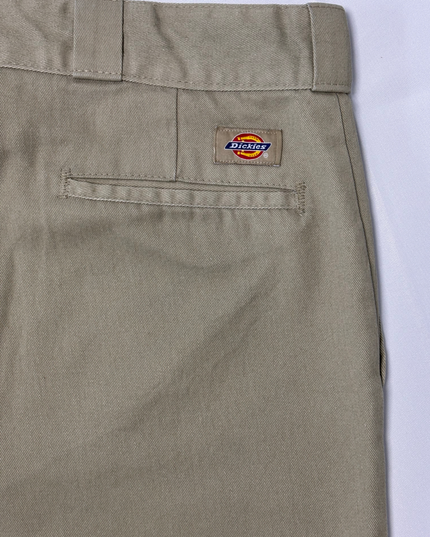 Dickies 873 Original Fit Khaki Work Pants - XL | Waist: 37"