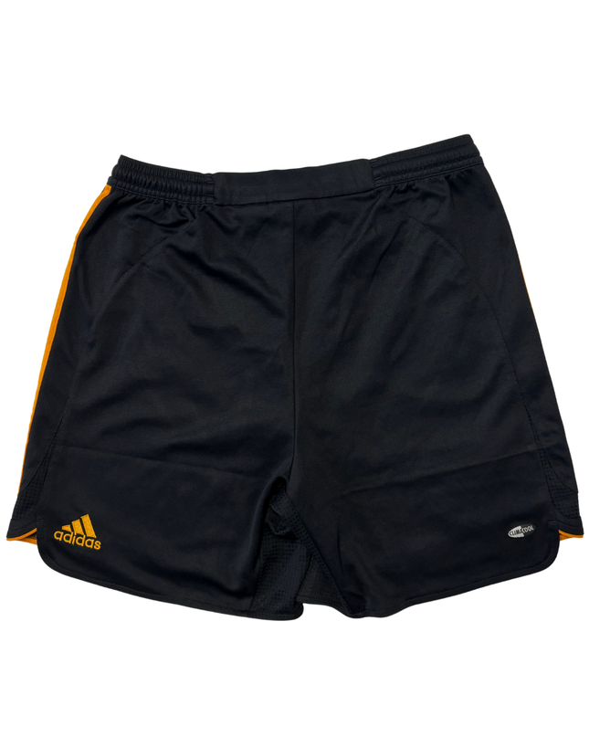 ADIDAS Liverpool FC Black & Orange CLIMACOOL Football Shorts