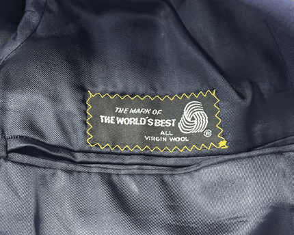 Ralph Lauren Polo University Club Navy Wool Blazer