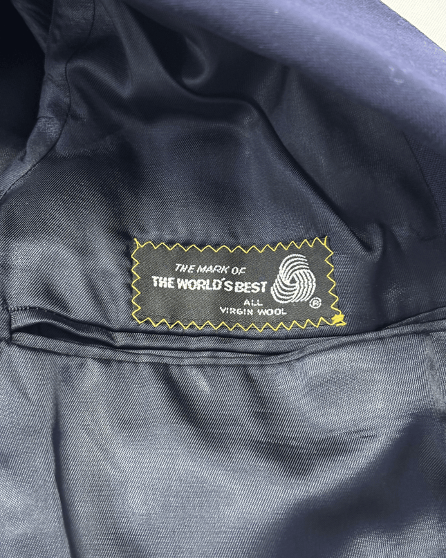 Ralph Lauren Polo University Club Navy Wool Blazer