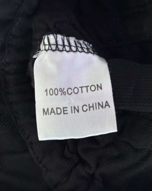 Princess Polly Black Tie-Front Ruffle Sleeve Crop Top