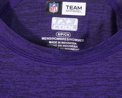 NFL Minnesota Vikings TX3 Cool Polyester Purple T-Shirt