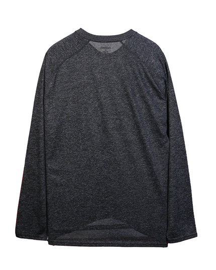 Reebok NHL Chicago Blackhawks Charcoal Long-Sleeve T-Shirt