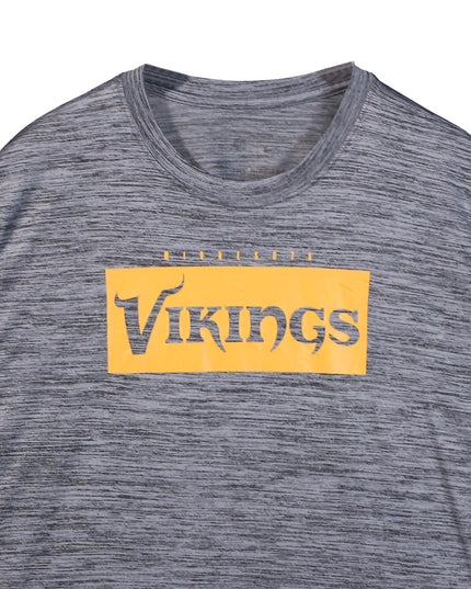 Nike NFL Minnesota Vikings Heather Gray Dri-FIT T-Shirt