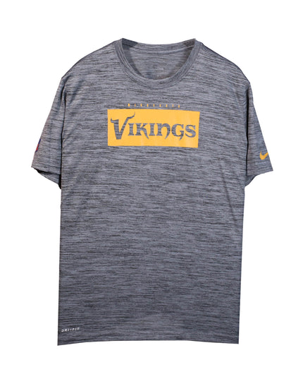 Nike NFL Minnesota Vikings Heather Gray Dri-FIT T-Shirt
