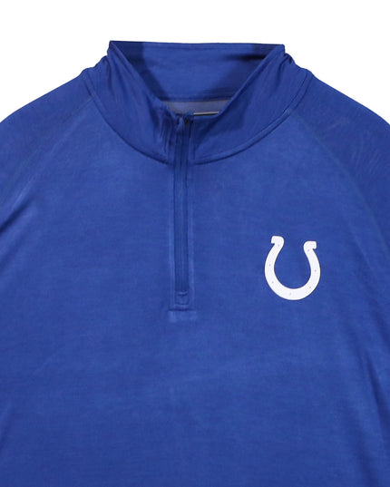 Under Armour NFL Indianapolis Colts Combine Authentic 1/4 Pullover Blue Zipper