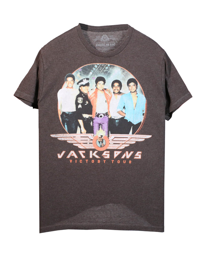 American Rag Cie The Jacksons 1984 Victory Tour Graphic T-Shirt