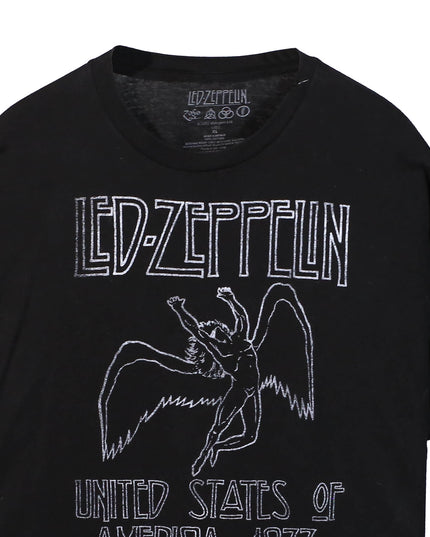 Led-Zeppelin United State Of America 1977 Black T-Shirt