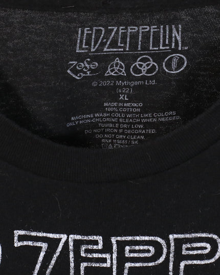 Led-Zeppelin United State Of America 1977 Black T-Shirt