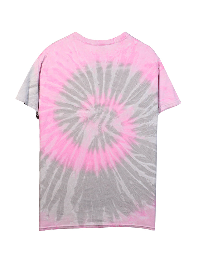 Destinations USA Great Smoky Mountains Pink & Grey Tie-Dye T-Shirt Made in USA