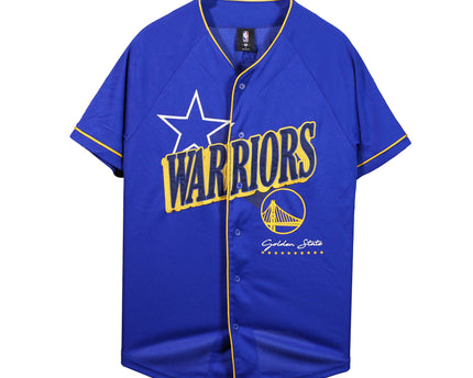 NBA Golden State Warriors Embroidered Blue Jersey