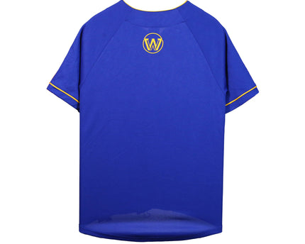 NBA Golden State Warriors Embroidered Blue Jersey