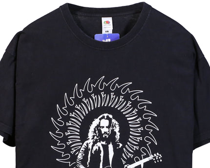 Fruit of the Loom Chris Cornell Memorial Black Graphic T-Shirt