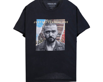 JustinTimberlake Music Concert Man Of The Woods Tour Black T-Shirt