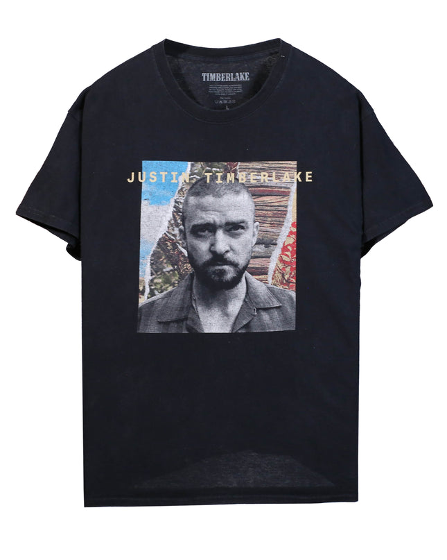 JustinTimberlake Music Concert Man Of The Woods Tour Black T-Shirt