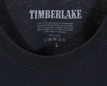 JustinTimberlake Music Concert Man Of The Woods Tour Black T-Shirt