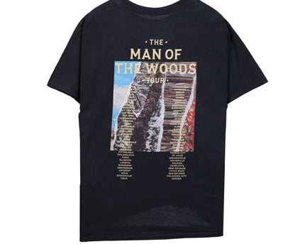 JustinTimberlake Music Concert Man Of The Woods Tour Black T-Shirt