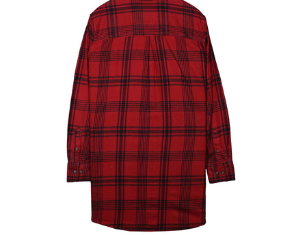 Carhartt Rugged Flex Red & Black Relaxed Fit Plaid Shirt