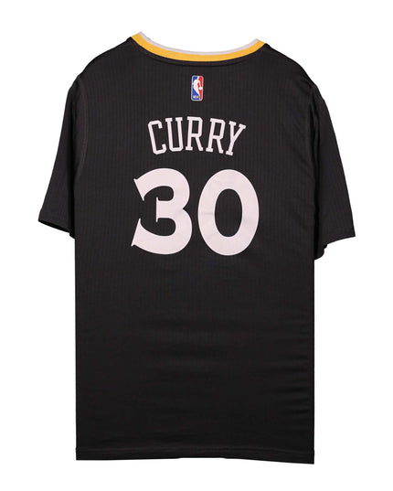 Adidas NBA Golden State Warriors Stephen Curry #30 Black Jersey