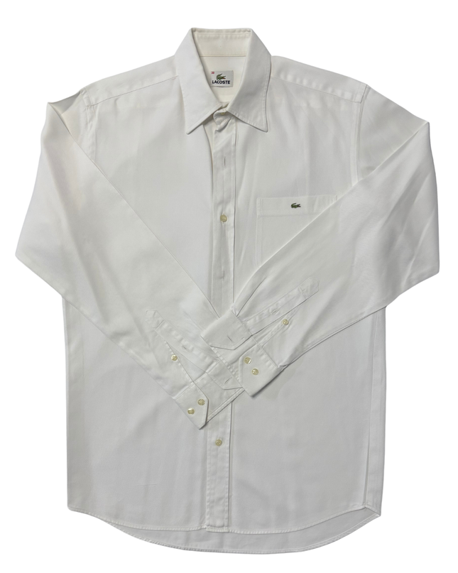 Lacoste Classic White Dress Shirt