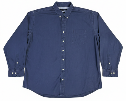 Tommy Hilfiger Blue Classic Fit Button-Down Shirt