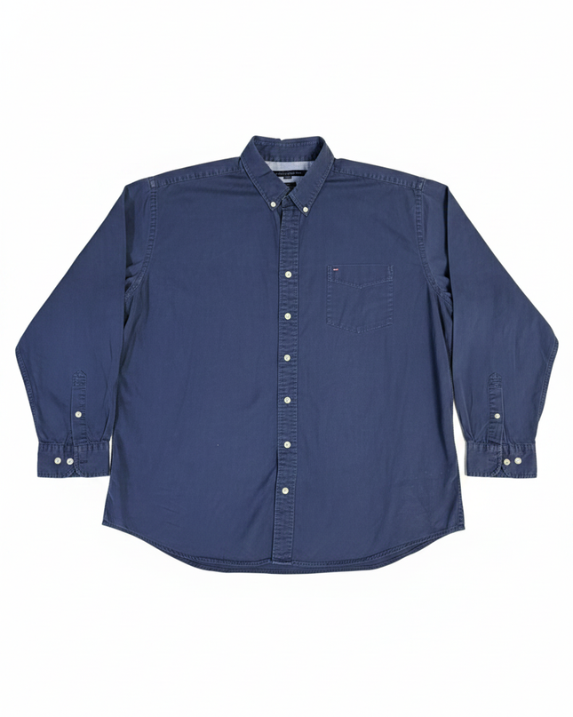 Tommy Hilfiger Blue Classic Fit Button-Down Shirt