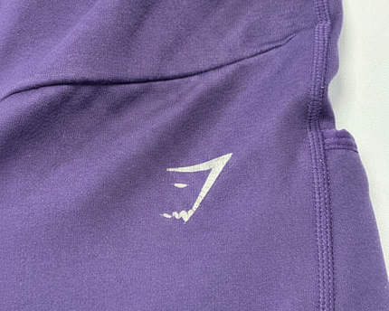 Gymshark Purple High-Waisted Performance Side Pockets Leggings