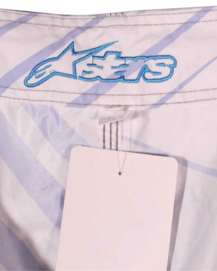 SPECIAL COLLAB Alpinestars x Red Bull White & Purple Graphic Board Shorts