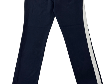 Tommy Hilfiger Navy Blue White Side Stripe Slim Fit Trousers