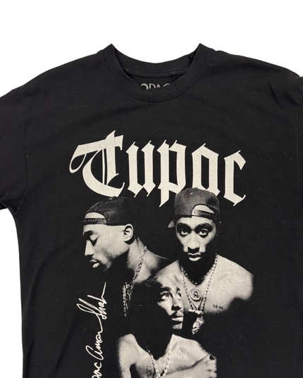 COLLECTIBLE 2PAC x Pull&Bear Black "All Eyez On Me" Graphic T-Shirt - M