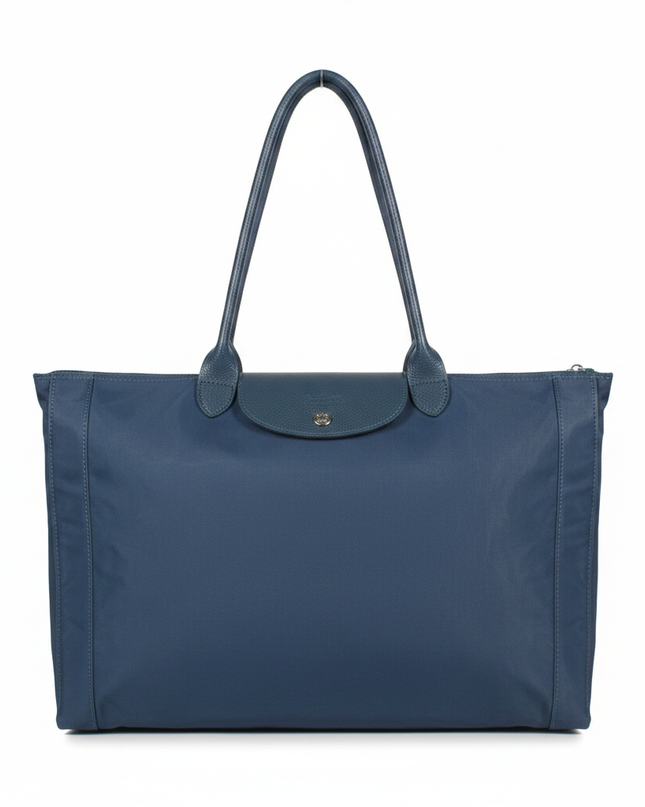 Longchamp Navy Blue Le Pliage Club Tote Bag