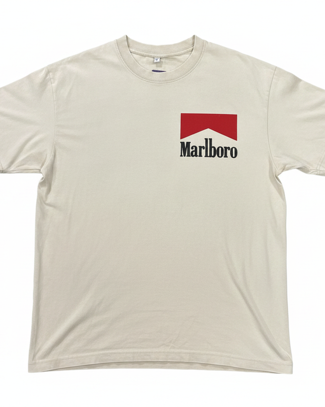 Marlboro Beige Graphic Tee