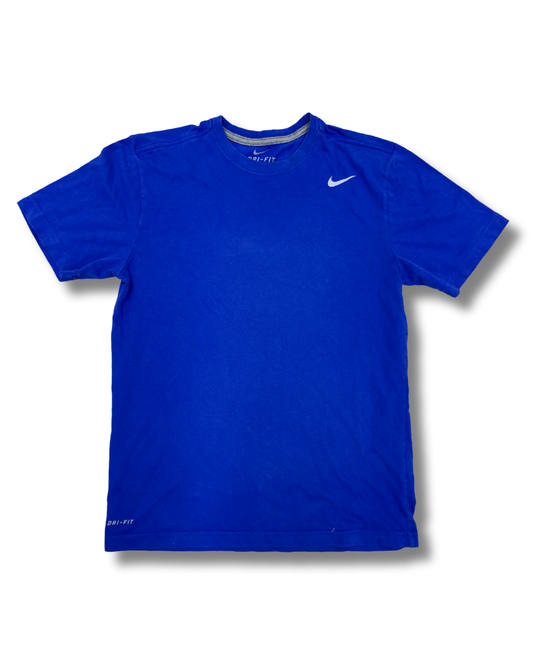 Nike DriFit Cotton Blue T-Shirt - S