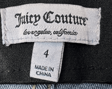 Juicy Couture Seamless Skinny Dark Wash Denim Jeans