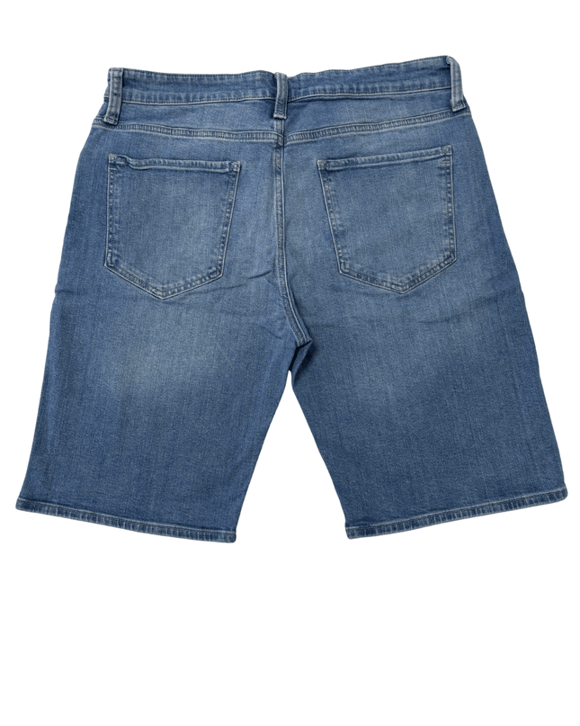 Mavi Light Wash Stretch Denim Shorts
