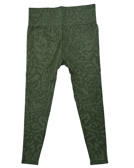 Gymshark Adapt Animal Seamless Olive Green High Waisted Leggings