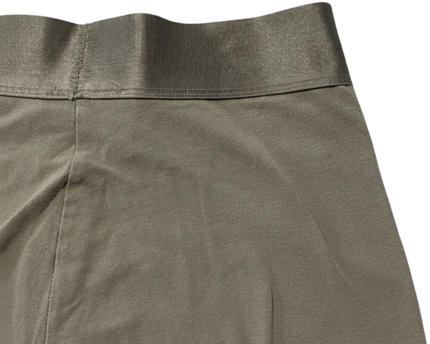 Puma Taupe Tie-Ankle Logo Leggings