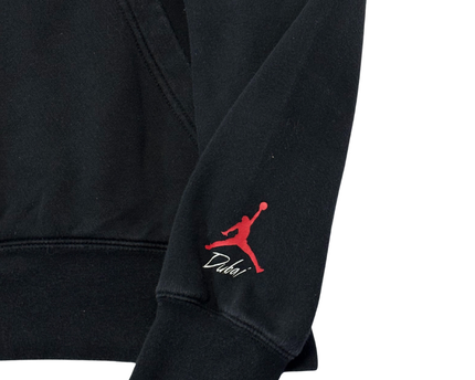Jordan Black Dubai Box Logo Hoodie