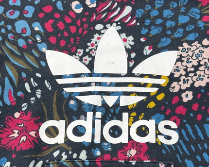 Adidas Originals Multicolor Floral Trefoil Hoodie