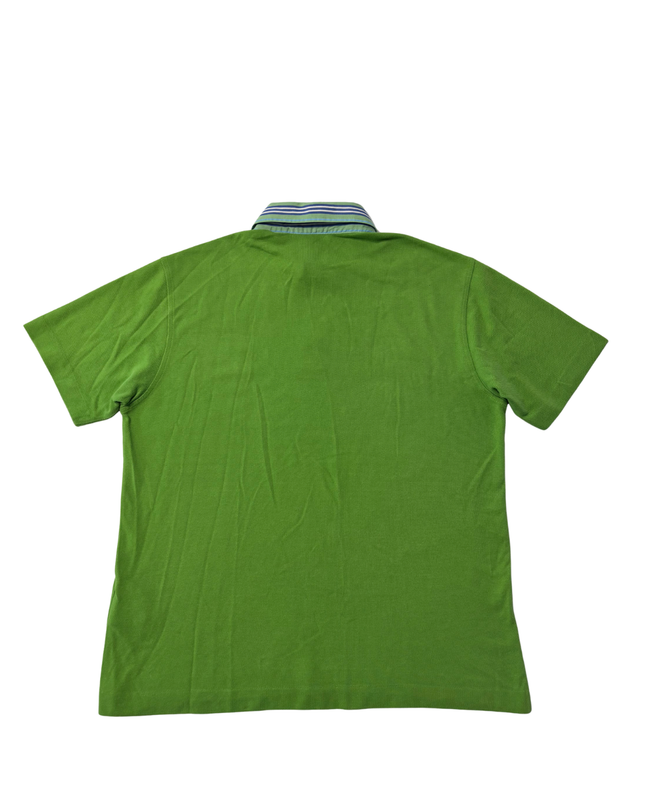 Burberry Green Short Sleeve Polo Shirt