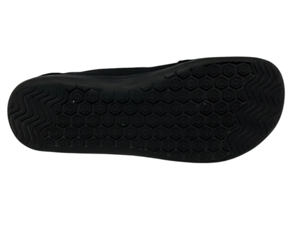 HUBIBEAR Black Mesh Low-Top Sneakers