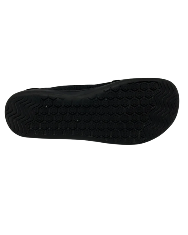 HUBIBEAR Black Mesh Low-Top Sneakers