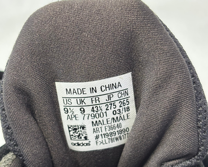 Adidas Yeezy 500 Utility Black Sneakers