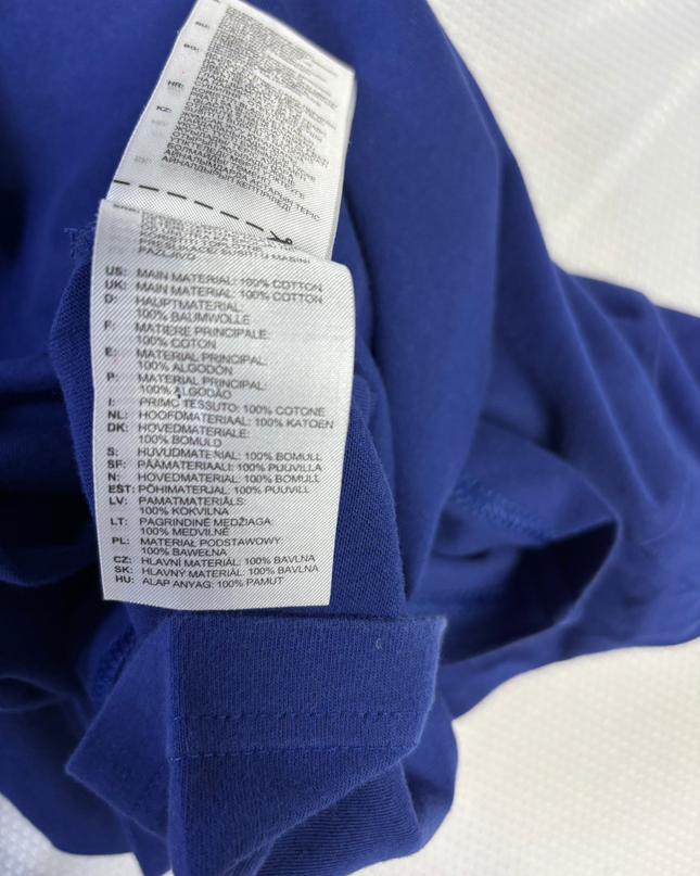Adidas Blue Graphic Sports T-Shirt