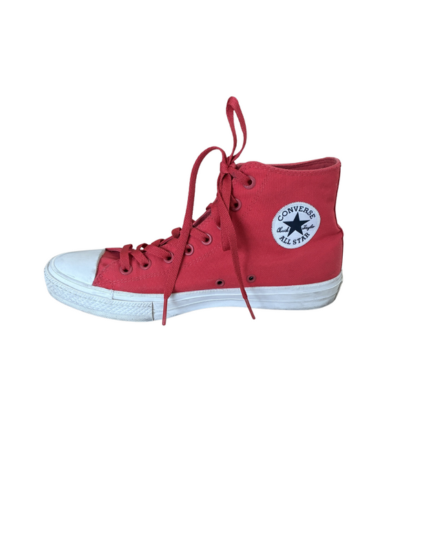 Converse Chuck Taylor All Star II High-Top Sneakers | Red Canvas | EU 43