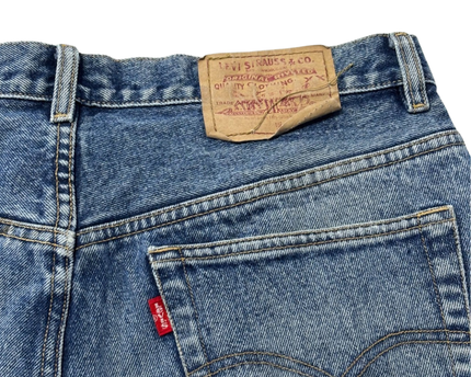 Levi's Vintage 501 Made in USA Blue Straight Leg Jeans